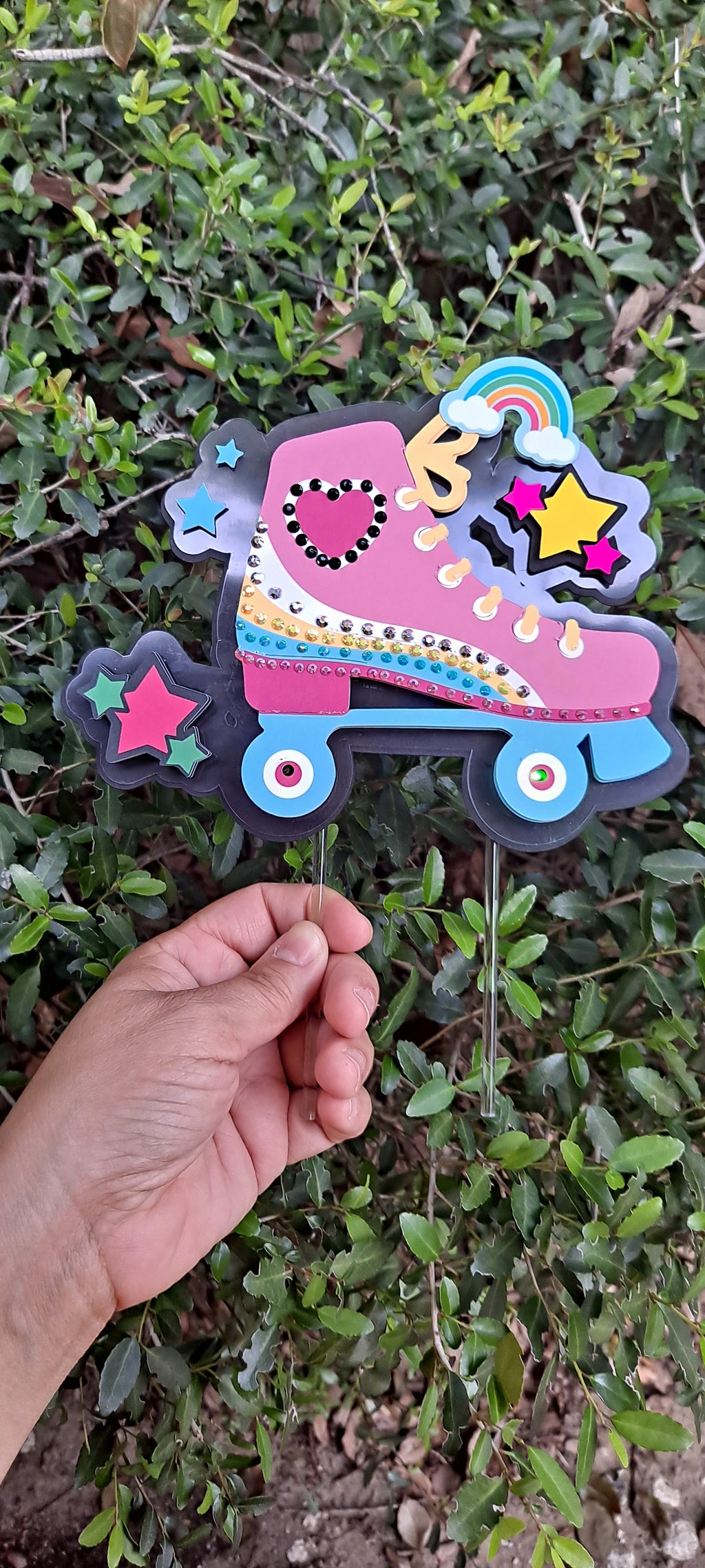 Roller Skate Cake Topper