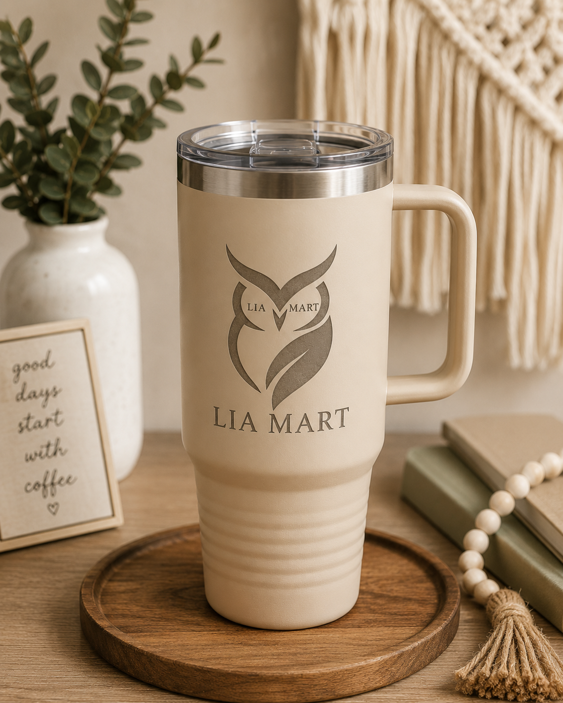 Personalized Engraved Tumbler | Custom Name Tumbler | Laser Engraved Stainless Steel Cup