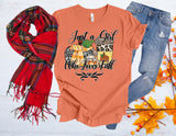 Just a Girl who loves Fall Tee.